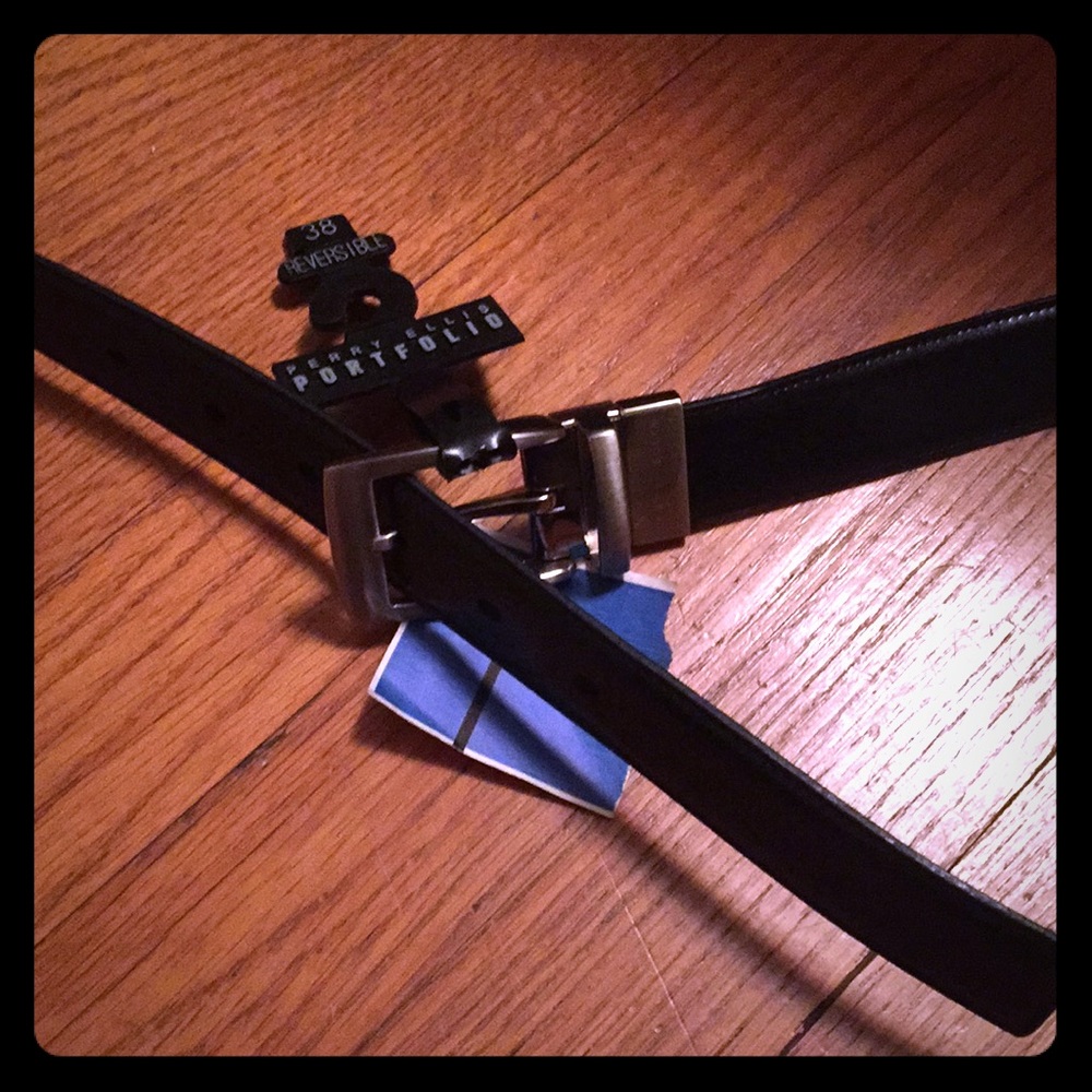 Leather reversible Belt